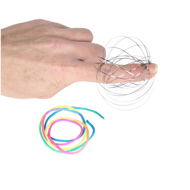 Banzaa Magic flow ring 3D ringen set van 3 stuks 6cm