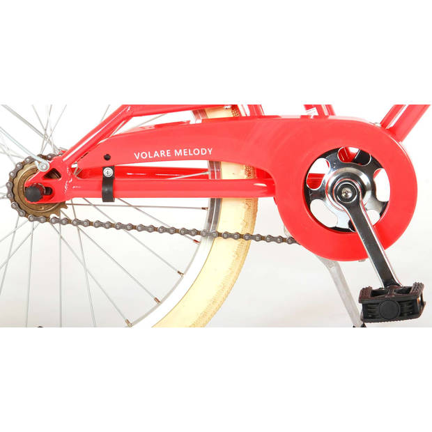 Volare Meisjesfiets Melody 20 Inch 30 cm Meisjes V-Brakes Rood