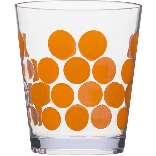 Zak!Designs - Dot Dot Drinkbeker 420 ml - Kunststof - Oranje