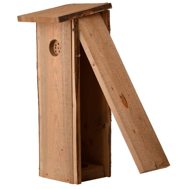 1x Vurenhouten nestkast voor spechten 54 cm - Vogelhuisjes