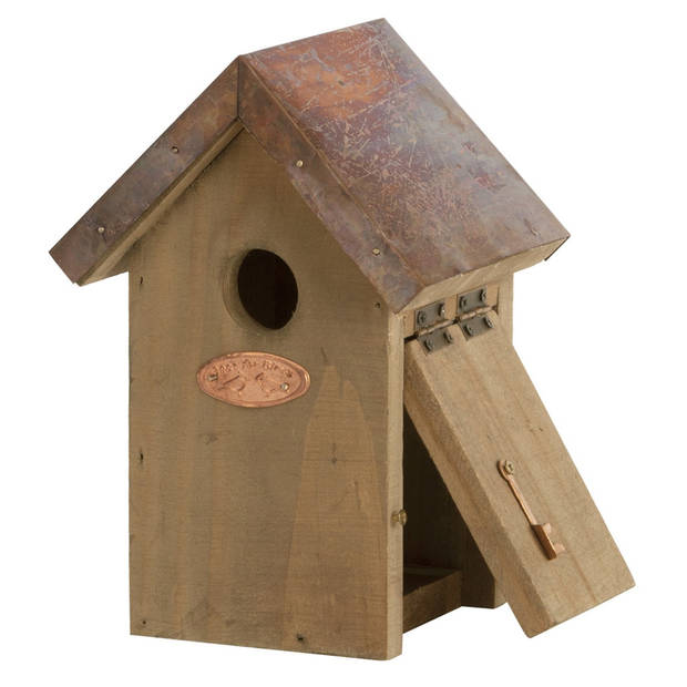 2x Winterkoning nestkastjes / vogelhuisjes 20 cm - Vogelhuisjes