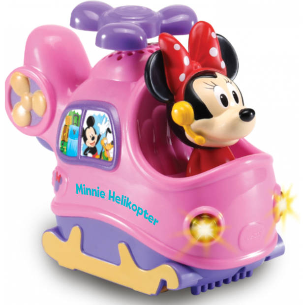 VTech helikopter Minnie Mouse junior 12,7 cm roze/paars