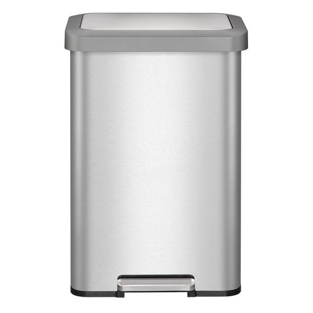 EKO - Cozy pedaalemmer 45 liter, EKO - Stainless steel Plastic - mat RVS