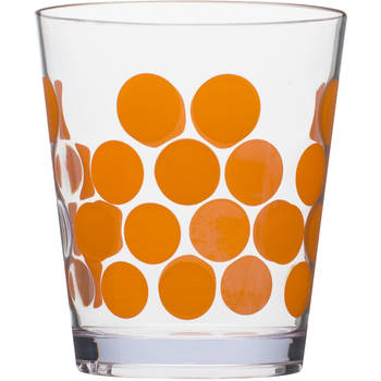 Zak!Designs - Dot Dot Drinkbeker 420 ml - Kunststof - Oranje