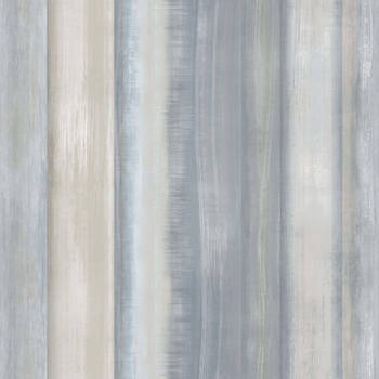 Noordwand Behang Evergreen Gradient Stripes blauw