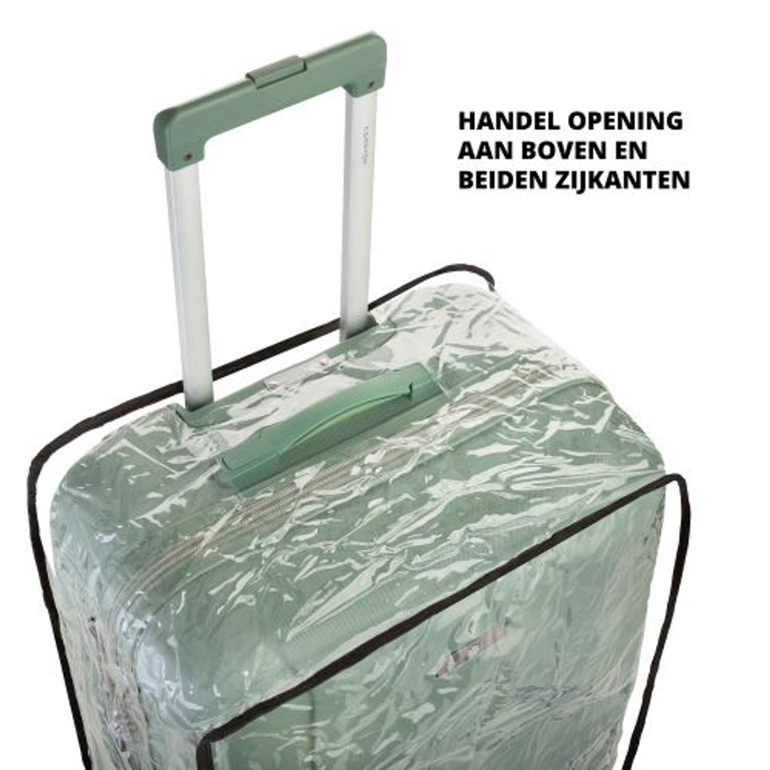 sneeuw Vleugels Vergissing CarryOn Kofferhoes - Beschermhoes koffer - Luggage Cover Large -  Transparant | Blokker