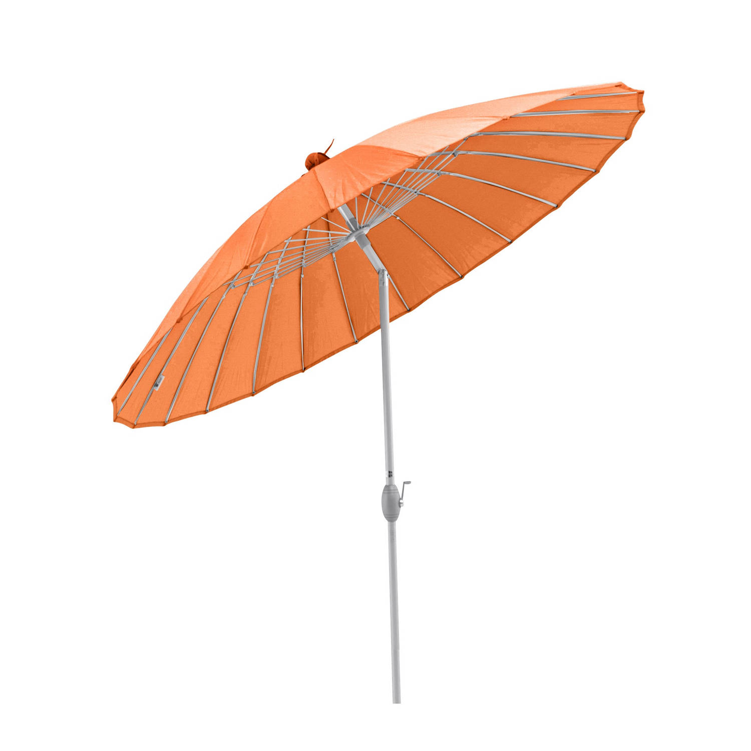 Shanghai Parasol Ø 260 cm Oranje | Blokker