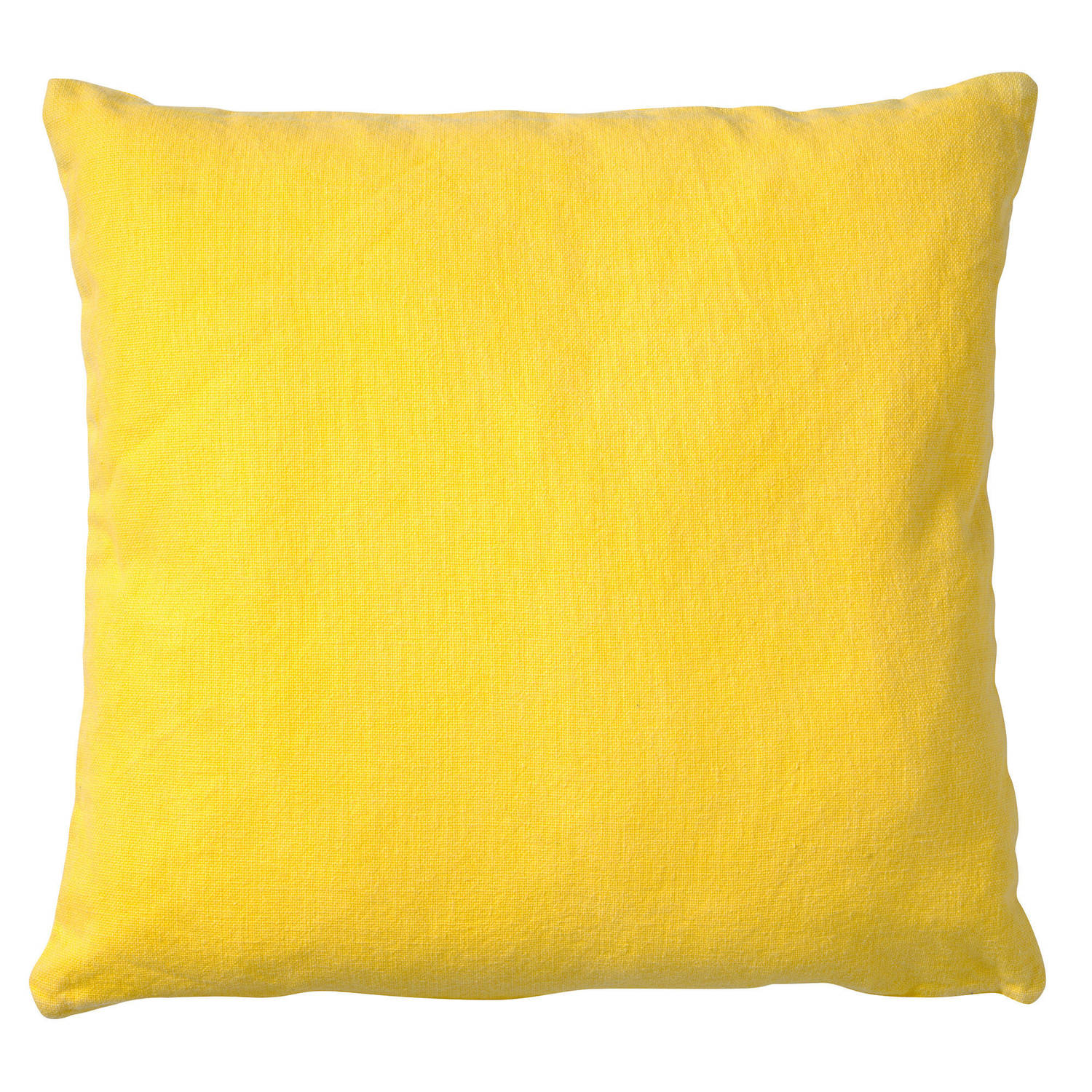 Kwade trouw heilig zwart Dutch Decor - ANNA - Kussenhoes geel van gewassen katoen 50x50 cm | Blokker