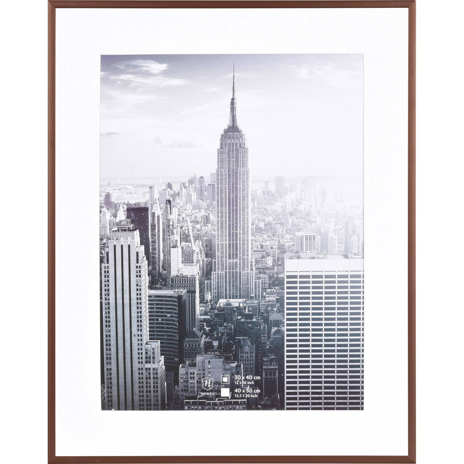 Henzo Fotolijst Manhattan Fotomaat 40x50 Cm Brons