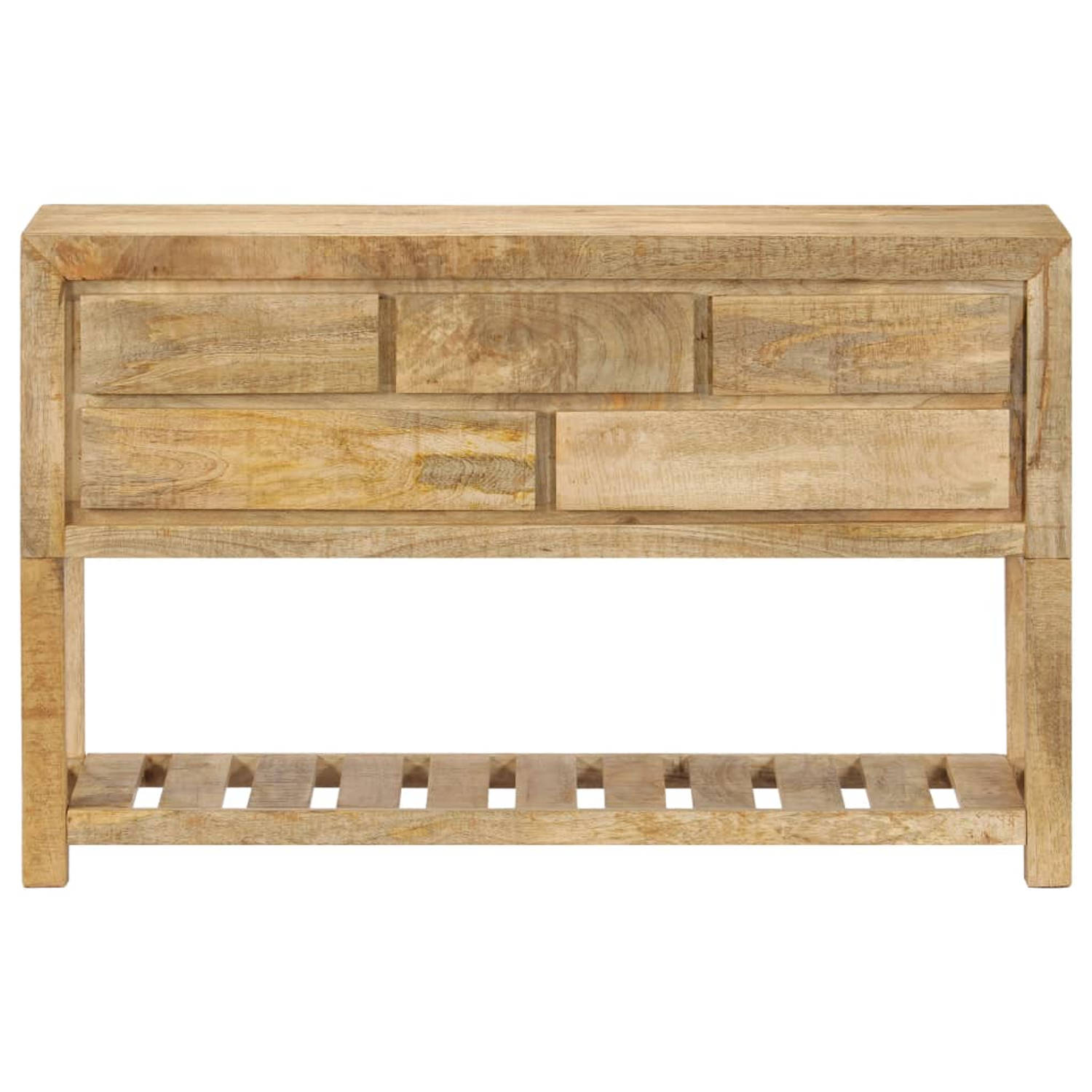 The Living Store - Gangtafel - Hout - 120x30x75 cm - 5 lades