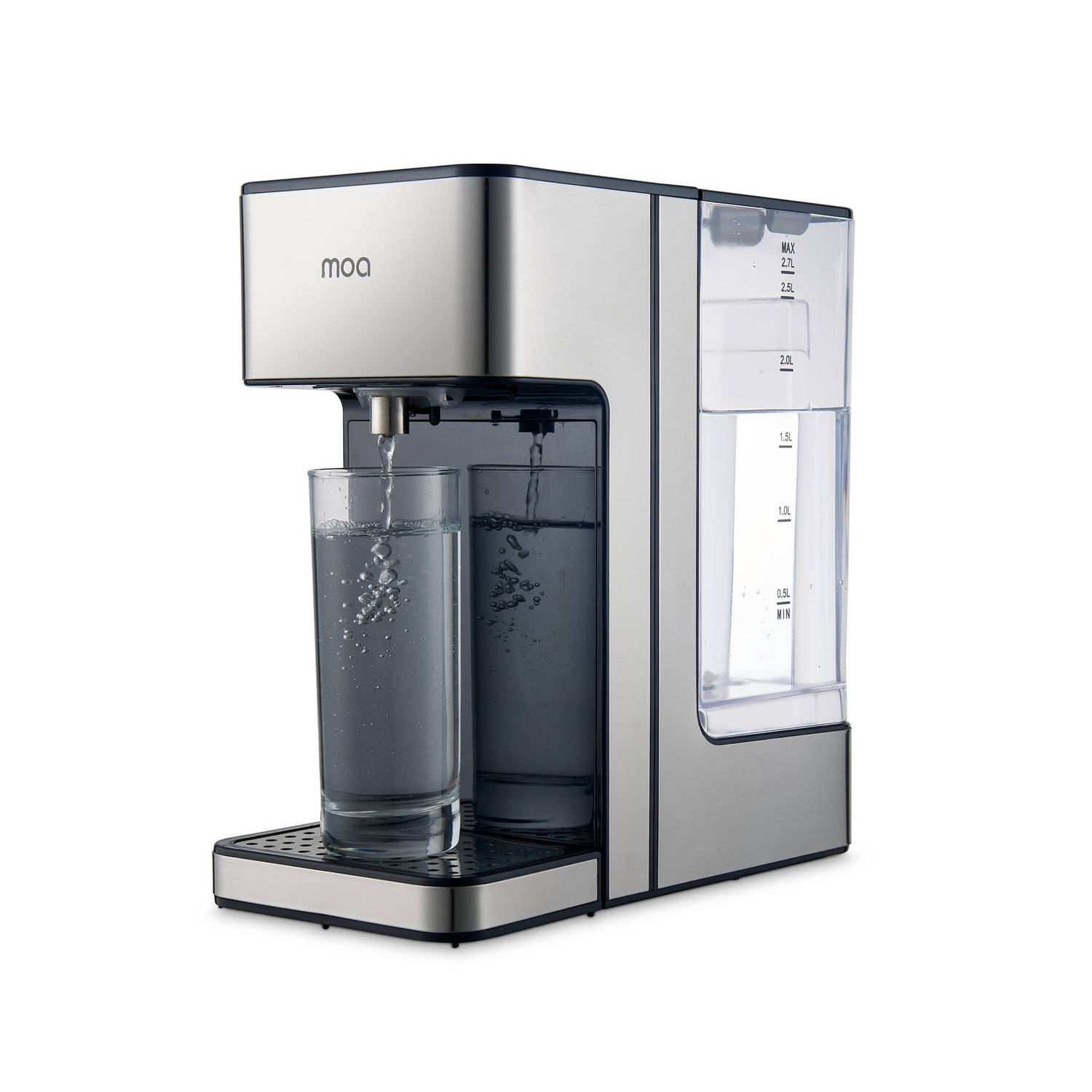 MOA Heetwaterdispenser - Luxe Instant Waterkoker - Met Digitaal Display - 2.7 Liter - HWD20