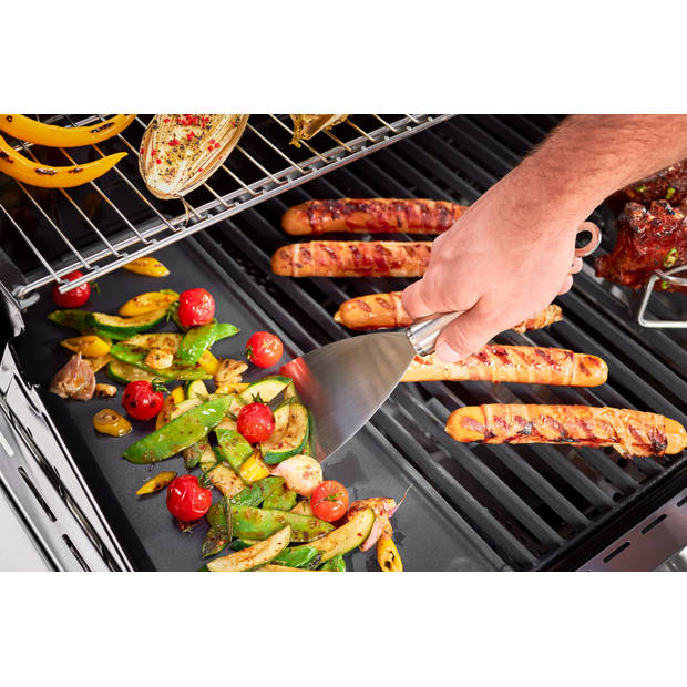 Rösle Barbecue - BBQ Accessoire Grillschraper - Roestvast Staal - Zilver