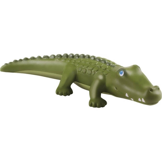 Little Friends poppenhuispop Krokodil junior PVC 17 cm groen