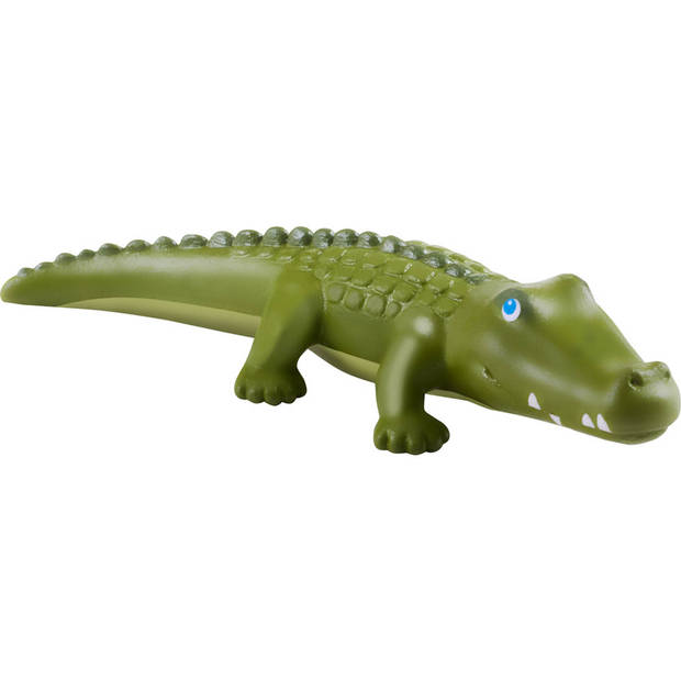 Little Friends poppenhuispop Krokodil junior PVC 17 cm groen