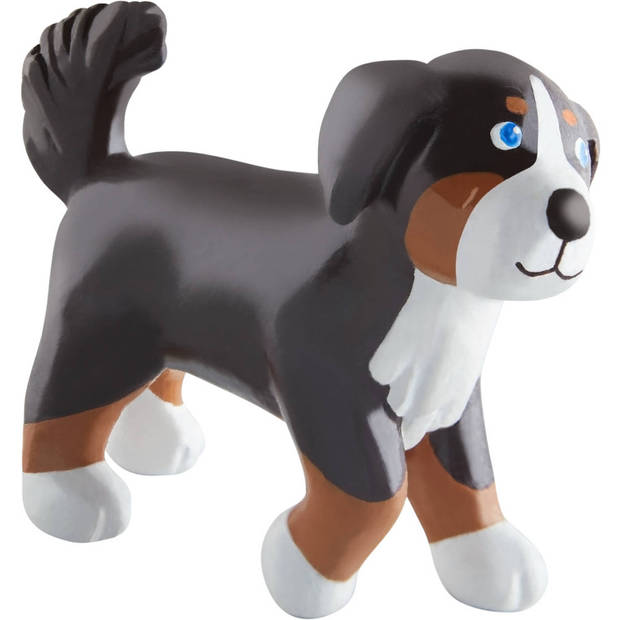 Little Friends poppenhuispop Hond Leika junior PVC 7,5 cm bruin