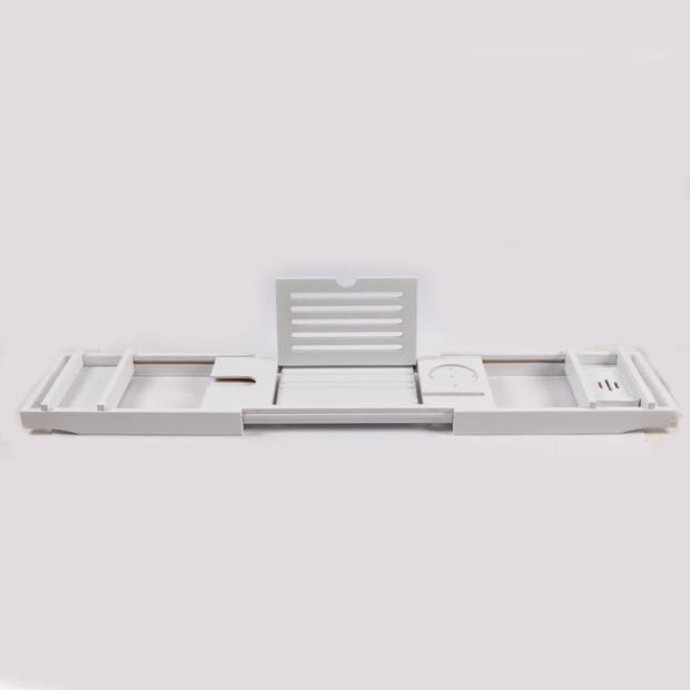 Decopatent® Luxe Badplank - Badrekje - Uitschuifbaar 75 tot 110 cm -