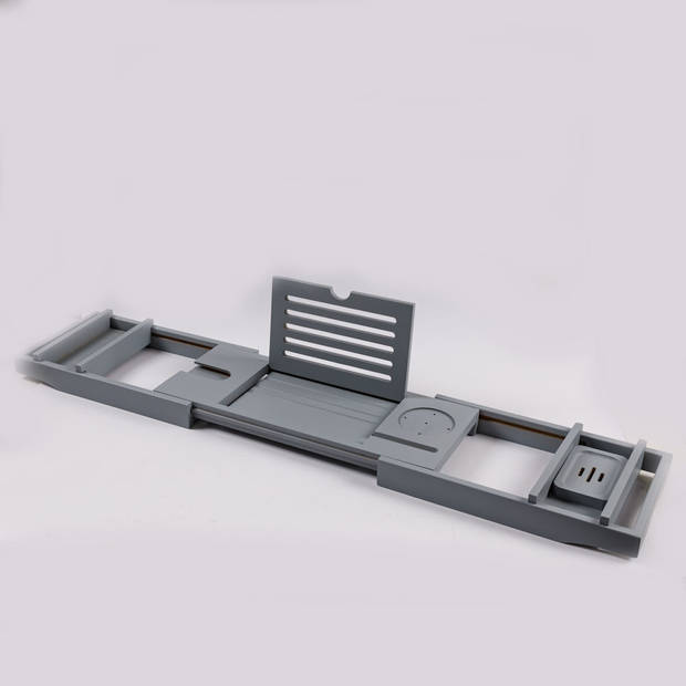 Decopatent® Luxe Badplank - Badrekje - Uitschuifbaar 75 tot 110 cm -
