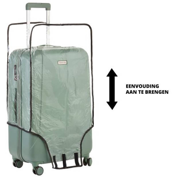 CarryOn Kofferhoes - Beschermhoes koffer - Luggage Cover Large - Transparant