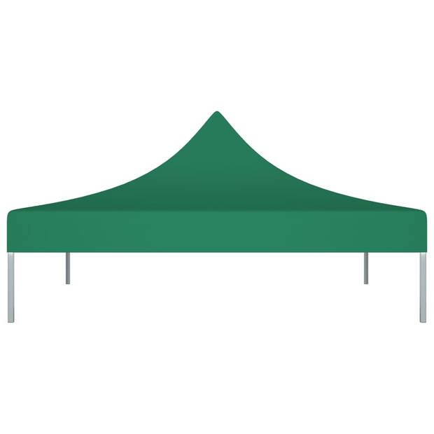 vidaXL Partytentdak 270 g/m² 3x3 m groen