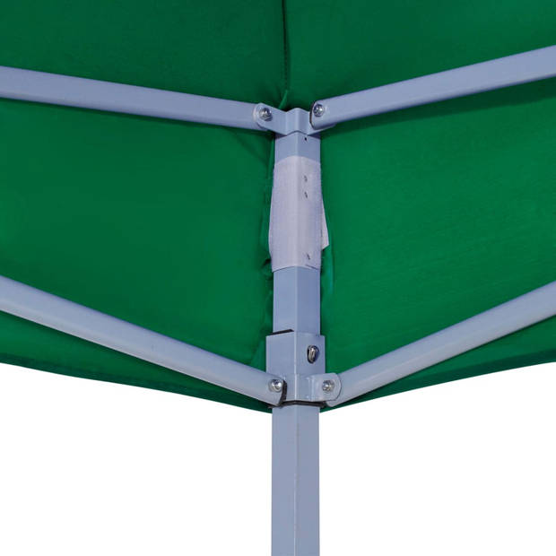 vidaXL Partytentdak 270 g/m² 3x3 m groen