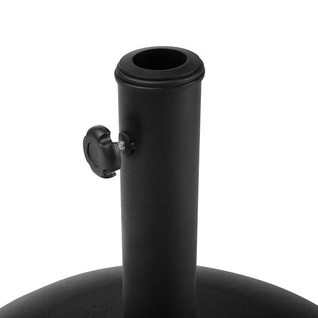 Beliani CANZO - Accessoires voor parasols-Zwart-Beton
