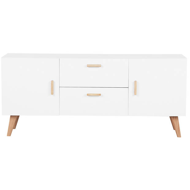 Beliani MEET - Sideboard-Wit-MDF