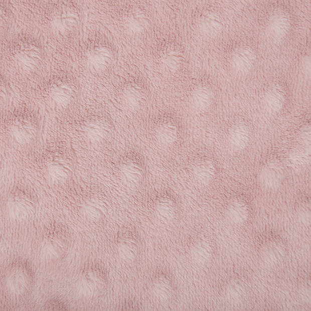 Beliani SAMUR - Plaid-Roze-Polyester
