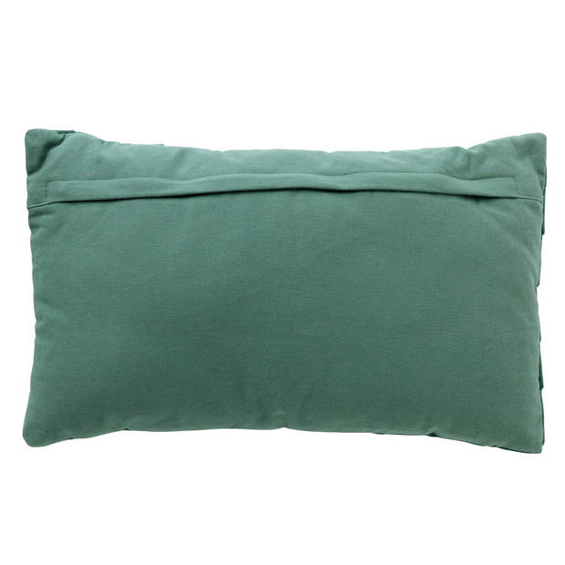 Dutch Decor - FEMM – Kussenhoes 30x50 cm - velvet - effen kleur - Sagebrush Green - groen