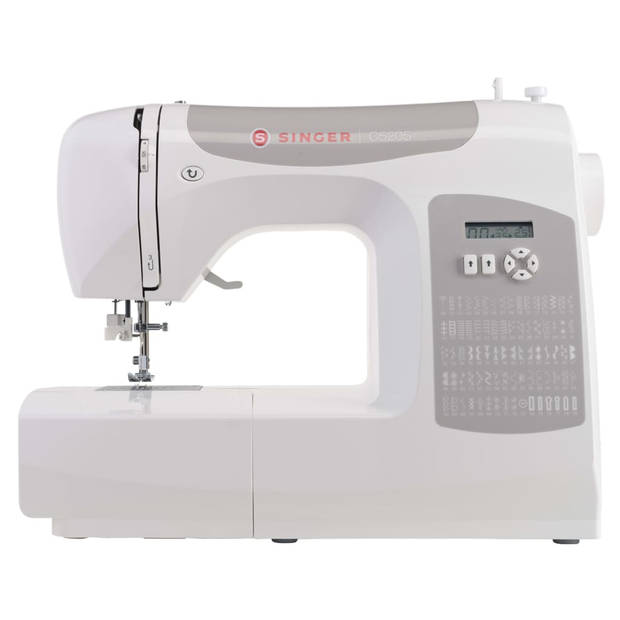 Singer Naaimachine C5205-CR 75 W wit en grijs