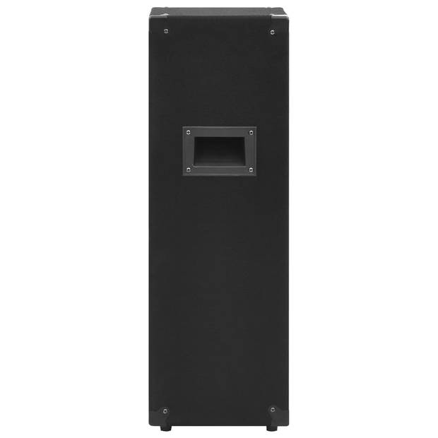 vidaXL Hifi-podiumluidsprekers 2 st passief professioneel 1000 W zwart