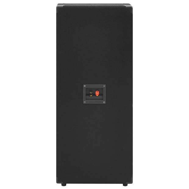 vidaXL Hifi-podiumluidsprekers 2 st passief professioneel 1000 W zwart