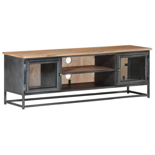 The Living Store TV-kast Houten - 120 x 30 x 40 cm - Massief Acaciahout