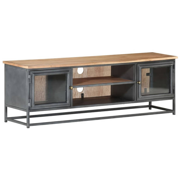 The Living Store TV-kast Houten - 120 x 30 x 40 cm - Massief Acaciahout