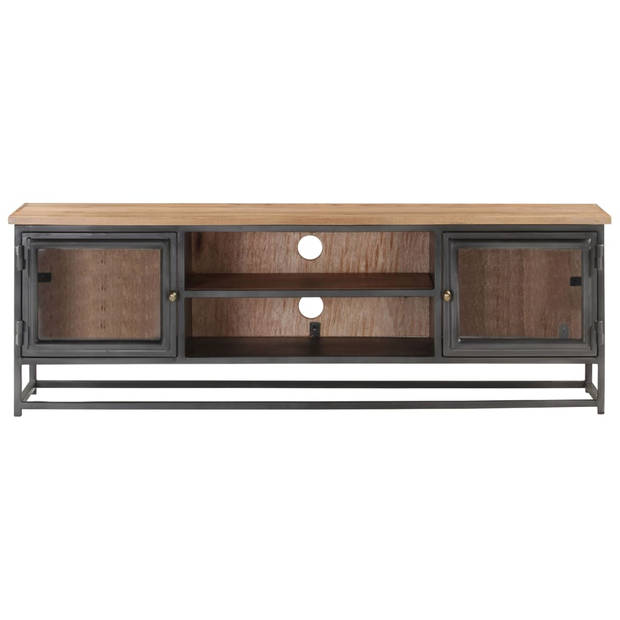 The Living Store TV-kast Houten - 120 x 30 x 40 cm - Massief Acaciahout