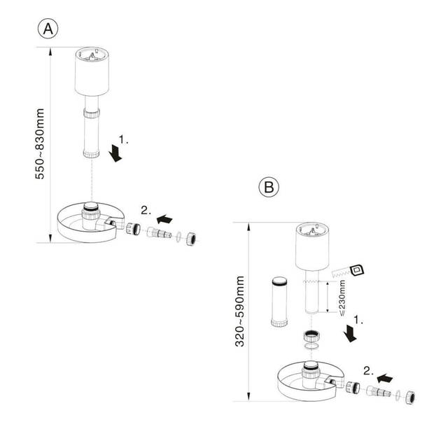 vidaXL Oppervlakteskimmer vijver staand