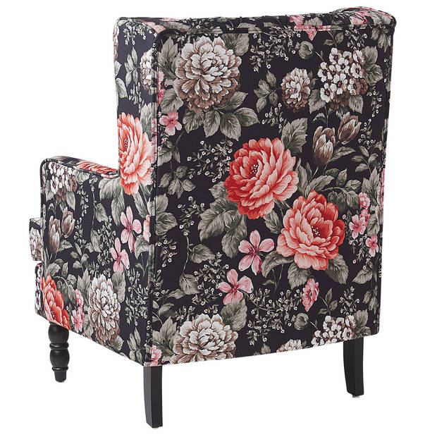 Beliani SANDSET - Fauteuil-Zwart-Polyester