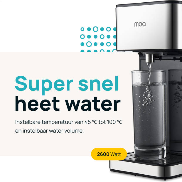 MOA Heetwaterdispenser - Luxe Instant Waterkoker - HWD20.