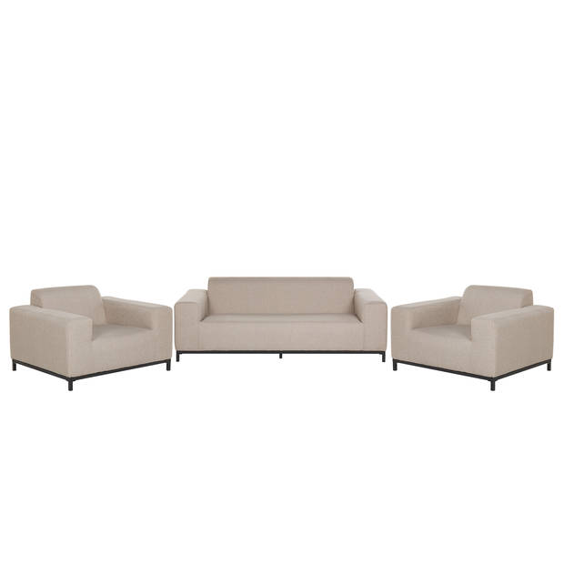 Beliani ROVIGO - Loungeset-Beige-Polyester