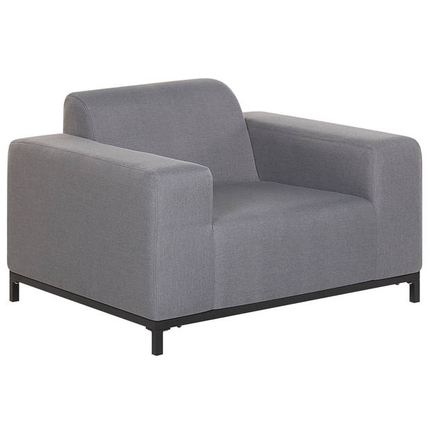 Beliani ROVIGO - Loungeset-Grijs-Polyester