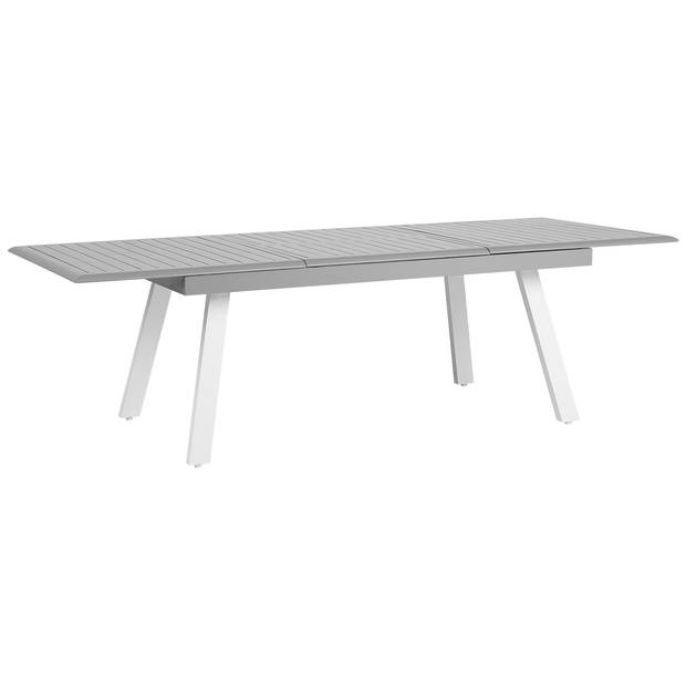 Beliani PERETA - Tuintafel-Grijs-Aluminium