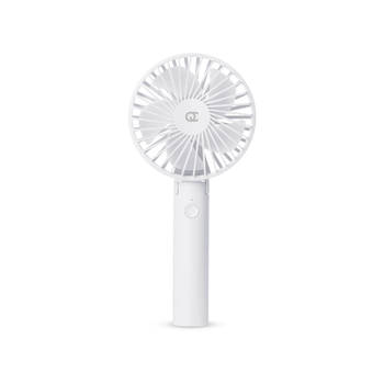 FlinQ Draagbare Handventilator - Oplaadbaar - Vijf windsnelheden - Wit