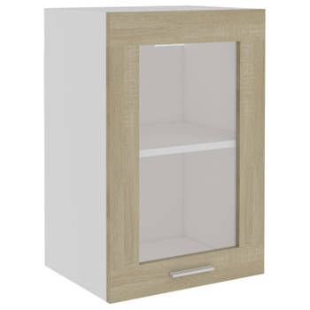 vidaXL Hangkast 40x31x60 cm bewerkt hout sonoma eikenkleurig