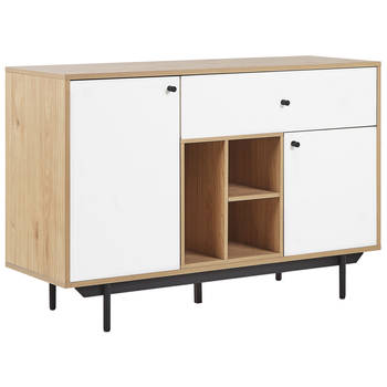 Beliani ITACA - Sideboard-Lichte houtkleur-Vezelplaat