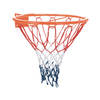 FX Tools Basketbal ring met net - muurophanging - Dia 46 cm - buiten sporten - metaal/touw - Speelgoed basketbalring