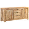 vidaXL Dressoir 175x40x75 cm ruw mangohout