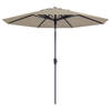 Madison Parasol Paros II Luxe 300 cm ecru