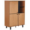 Beliani PARAMOUNT - Sideboard-Lichte houtkleur-Vezelplaat