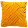 Dutch Decor - GIDI - Kussenhoes 45x45 cm - velvet - effen kleur - Golden Glow - geel