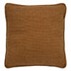 Dutch Decor - BOWIE - Sierkussen 45x45 cm - van gewassen katoen - Tobacco Brown - bruin