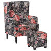 Beliani SANDSET - Fauteuil-Zwart-Polyester